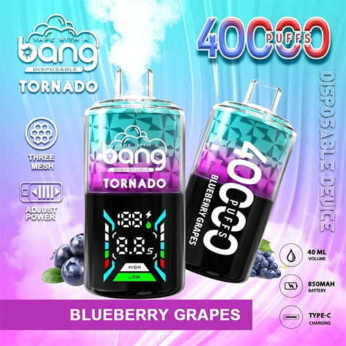 Bang Tornado 40000 40k Puffs Disposable Vapes