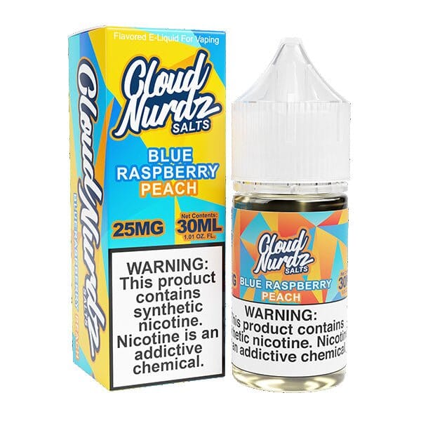 Peach de frambuesa azul por nubes nurdz tfn sales 30ml