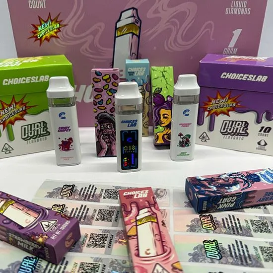 Choice Labs With Screen Disposable Vape Pen