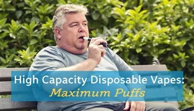 Vapes desechables de alta capacidad: hojaldres máximos