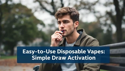 Vapes desechables fáciles de usar: activación simple de dibujo