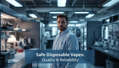 Vapes desechables seguros: calidad y confiabilidad