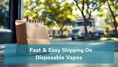 Envío rápido y fácil en vape desechables
