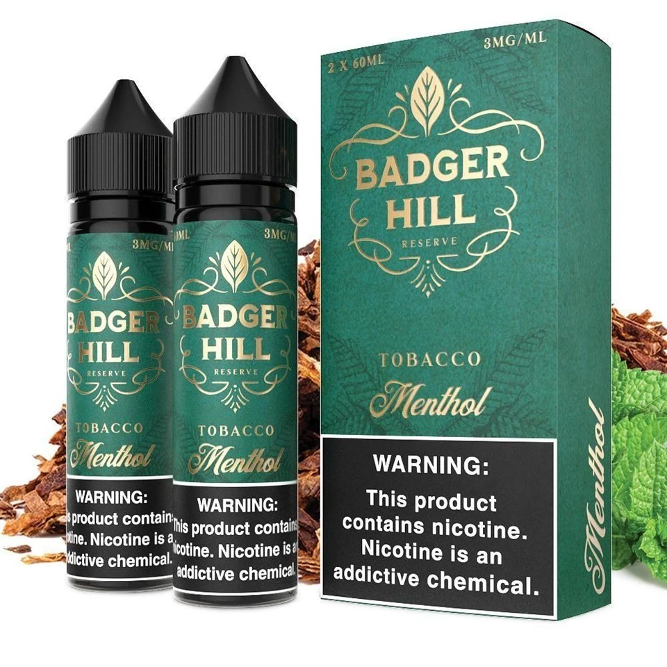 Mentol de Badger Hill Reserve 120ml