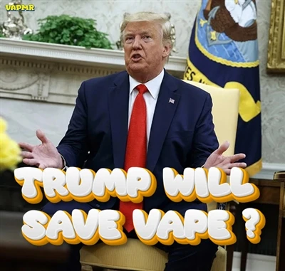 ¡Trump promete salvar nuevamente la industria de los cigarrillos electrónicos!