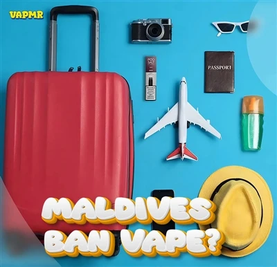 A partir del 15 de noviembre, se prohibirá el transporte de Vape a Maldivas.