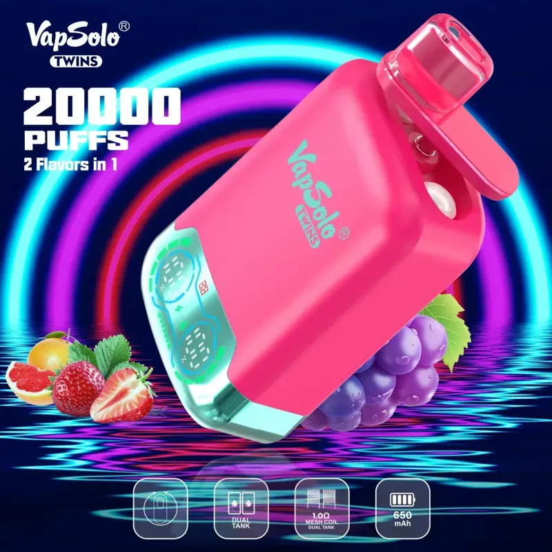 Cómo utilizar VapSolo Twins 20000: una guía para principiantes sobre el vapeo...
