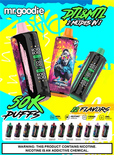 Mr . Goodie 50k Puffs desechables