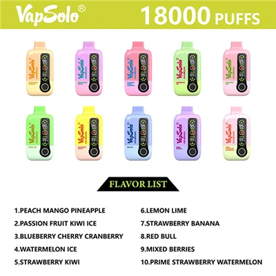 Vapsolo DG18000 Puffs Vapor desechable